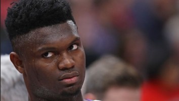 Zion Williamson’s Ex-GF Tattoos His Name On Her Face Days After Getting Banned From Twitter For Harassing Him