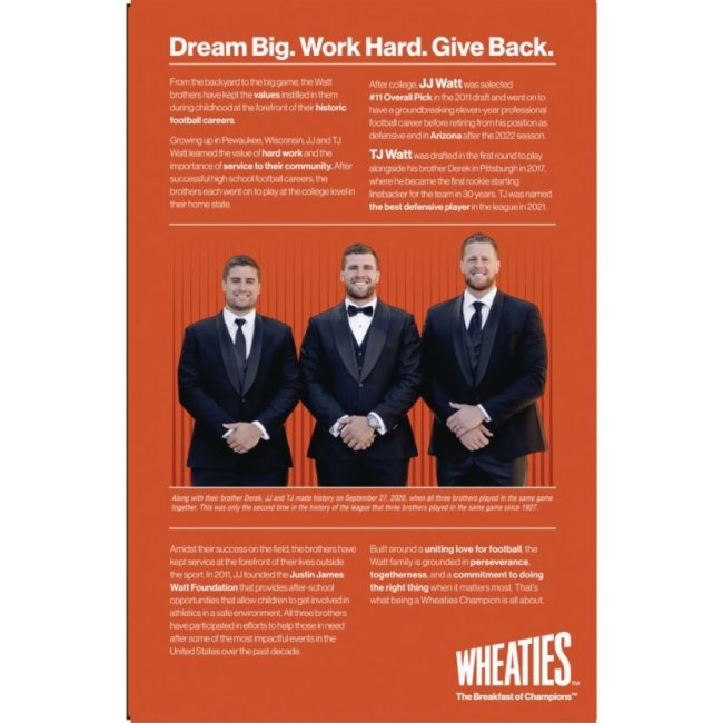 Watt Family Wheaties