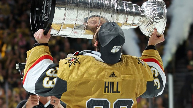 Golden Knights goaltender Adin Hill