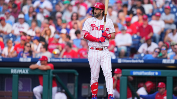 Bryce Harper Had The Weirdest At-Bat Of The Season, Confuses Fans And Opponents Alike
