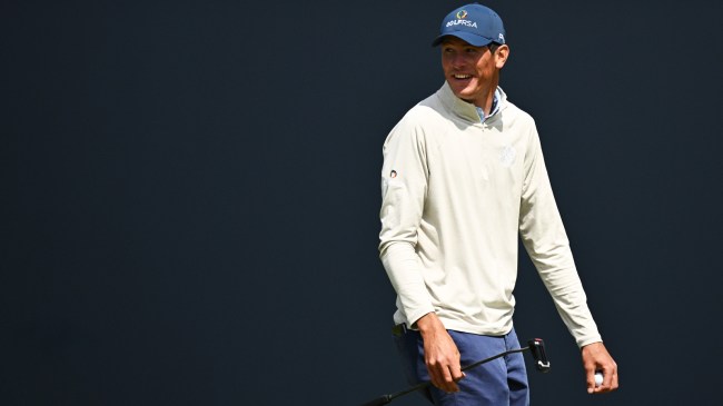 Christo Lamprecht at the Open Championship.