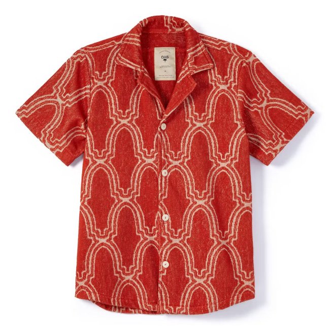 Huckberry X Oas Marrakech Arch Short Sleeve Terry Shirt 