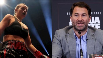 Model Turned Boxer Daniella Hemsley Who Flashed Crowd After Fight Slammed By Boxing Promoter Eddie Hearn ‘I Hate It’