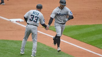 Marlins 3B Coach Jody Reed Suffers Broken Leg From A Line Drive Foul Ball