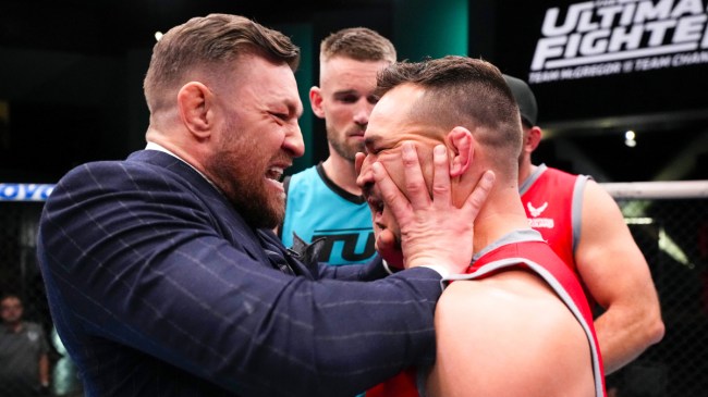 Michael Chandler and Conor McGregor