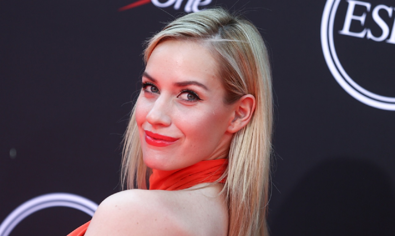 Paige Spiranac on the red carpet