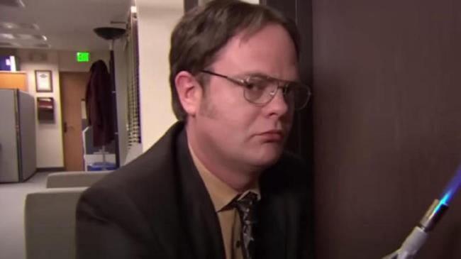 rainn wilson as dwight schrute in the office