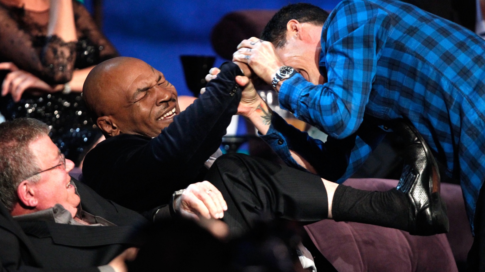 William Shatner, Steve-O, and Mike Tyson