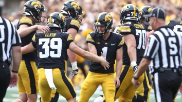 Iowa Kicker Aaron Blom Accused Of Betting On Hawkeyes Games Using His Mom’s Account