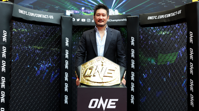 Chatri Sityodtong ONE Championship belt