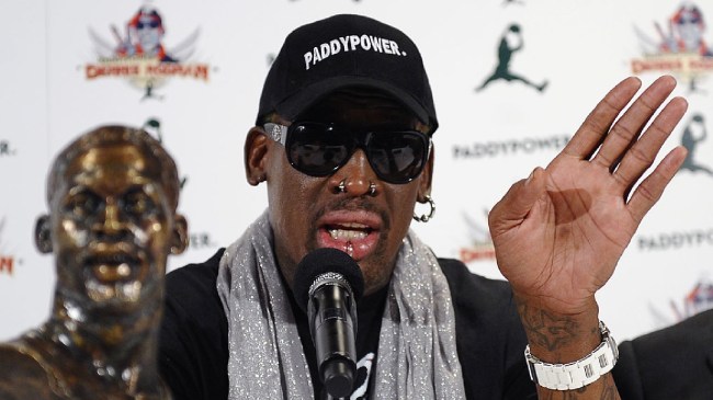 Dennis Rodman in North Korea