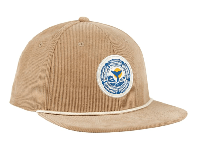 HEYDUDE Jess Mudgett White Cord Cap