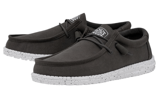 HEYDUDE Wally Slub Canvas Moccasins