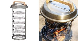 Snow Peak Smoke Meister Compact Smoker on sale at Huckberry