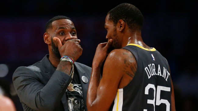 LeBron James and Kevin Durant