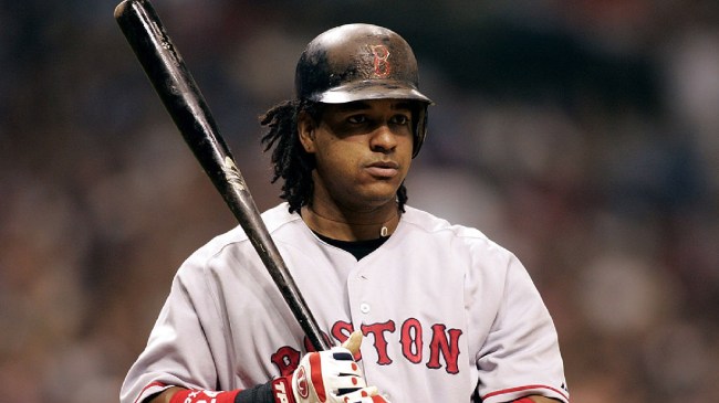 Manny Ramirez at bat