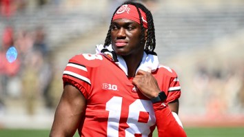 Ohio State’s Marvin Harrison Says He Runs In The 4.3, Squats 500 lbs, More Insane Workout Numbers