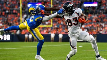 Rams Rookie CB Ejected For Brutal Facemask Tackle Of Broncos Rookie WR Marvin Mims