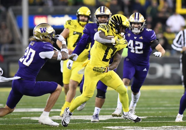 Oregon washington football