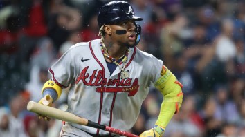 Multiple Fans Run On Field And Make Contact With Atlanta Braves Star Ronald Acuña Jr.