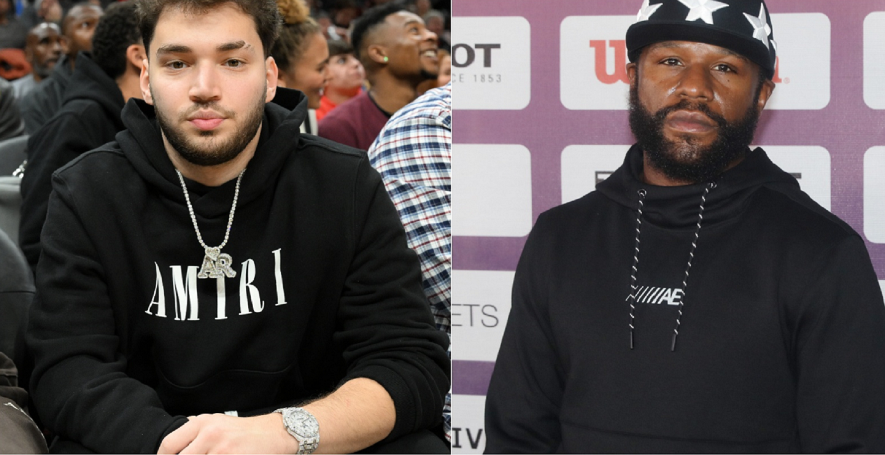 Adin Ross and Floyd Mayweather