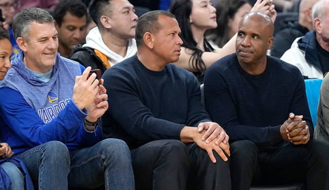 alex rodriguez barry bonds timberwolves game
