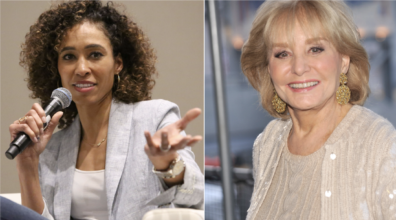 Sage Steele Baraara Walters