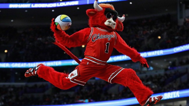 Chicago Bulls mascot Benny the Bull