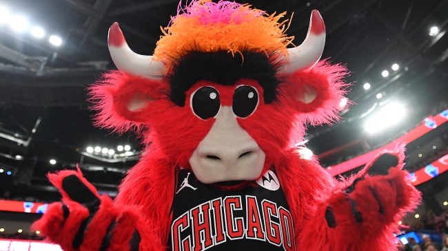 Chicago Bulls mascot Benny the Bull