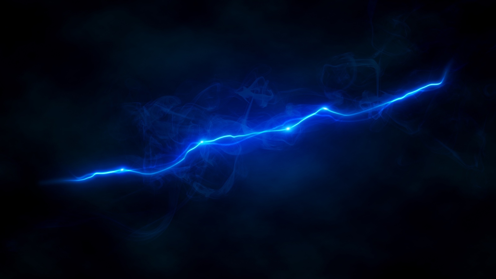 blue plasma like St. Elmo's fire