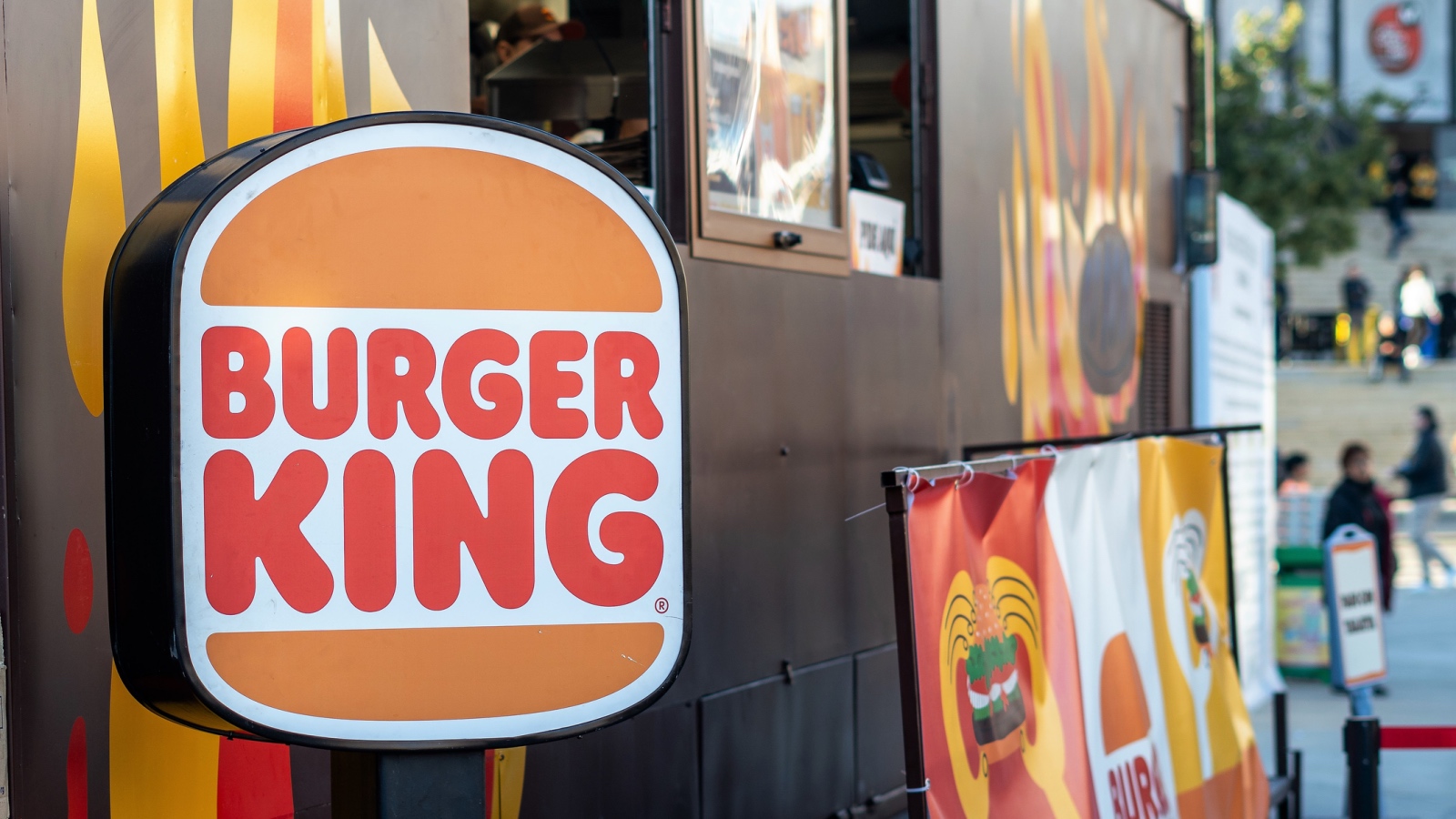 Burger King sign
