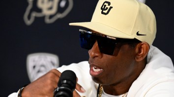 Erin Andrews, Coach Prime Tease New Colorado Uniforms During NFL Game