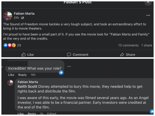 fabian marta facebook comments