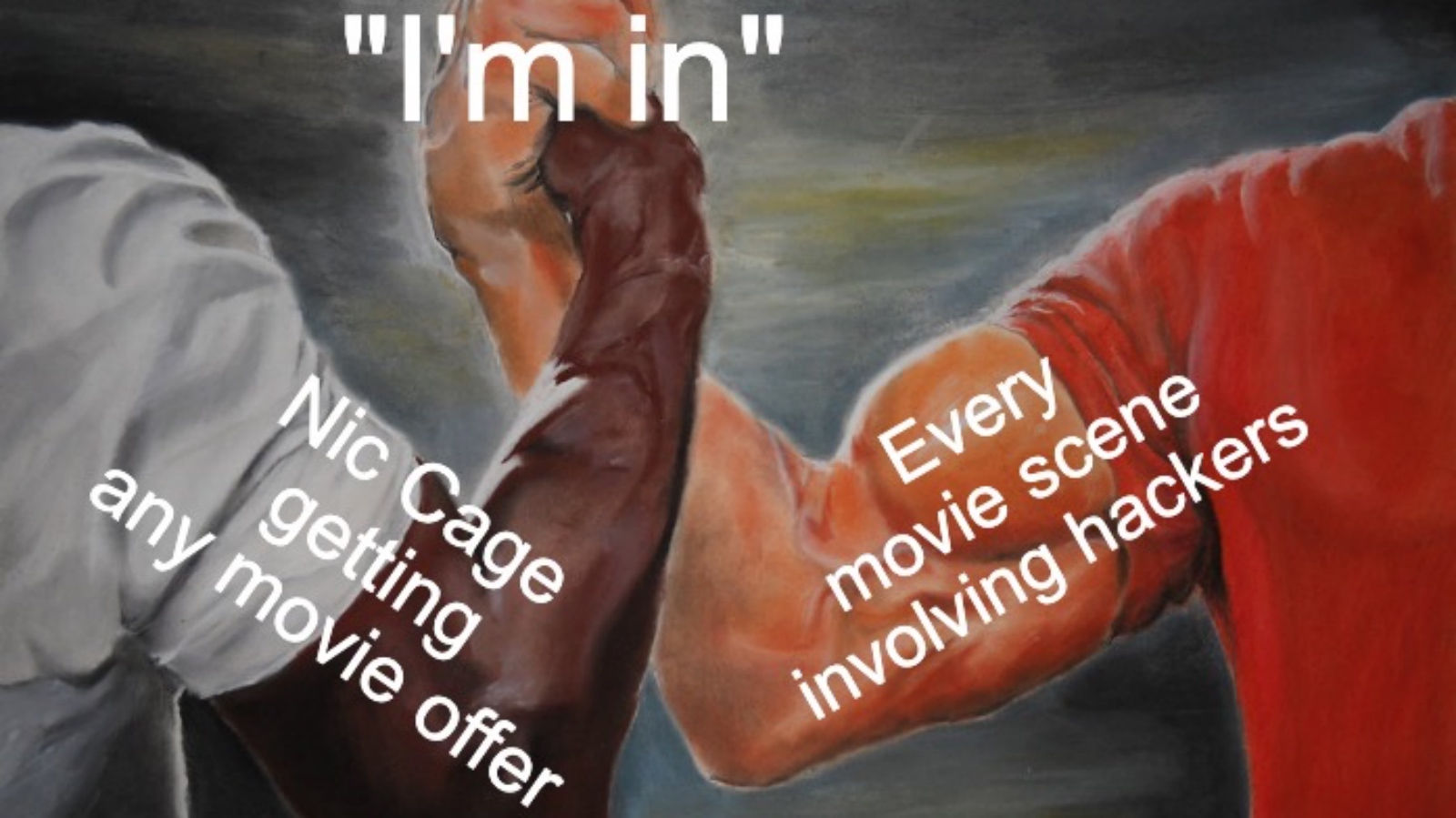 funniest Epic Handshake meme of August