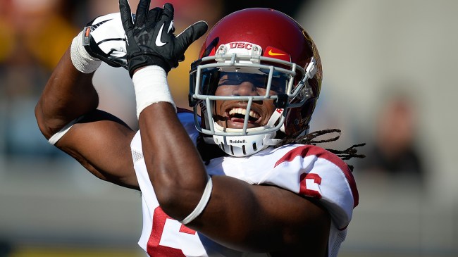 USC cornerback Josh Shaw