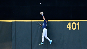 Julio Rodriguez Fools Stadium With Robbery Of Tatis Home Run, Fernando Responds
