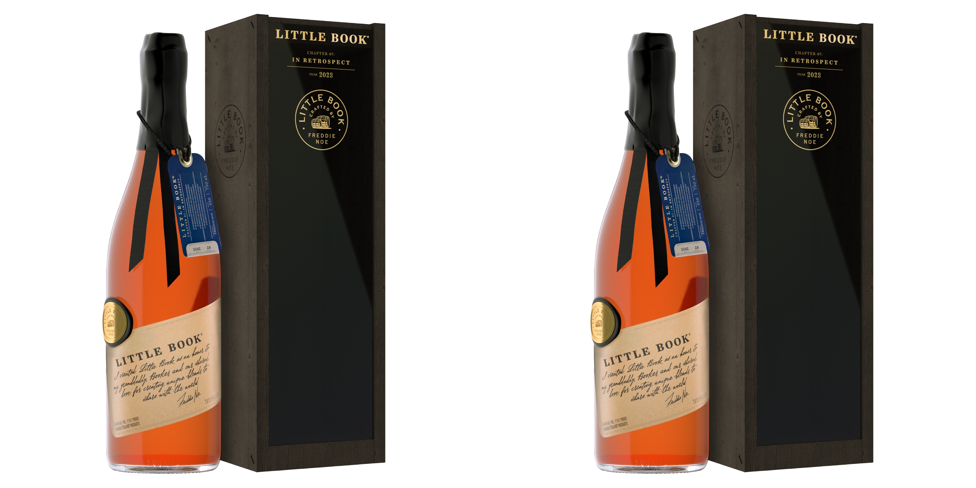 Little Book Chapter 7 In Retrospect whiskey blend details and bottle photo