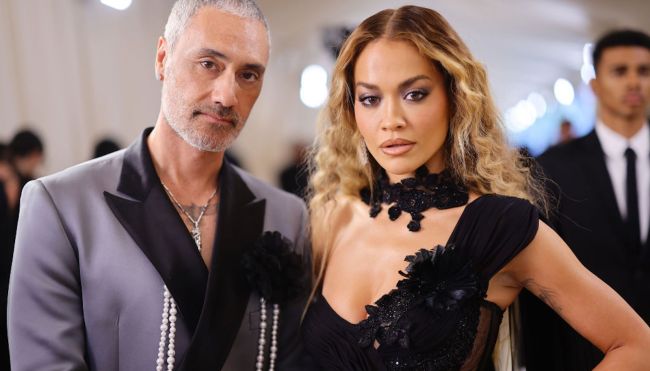 taika waititi and rita ora