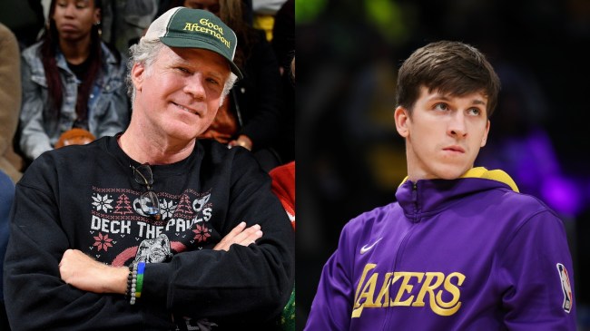 Will Ferrell and Austin Reaves