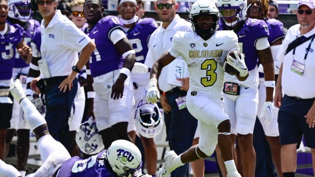 Colorado breaks a long play against TCU