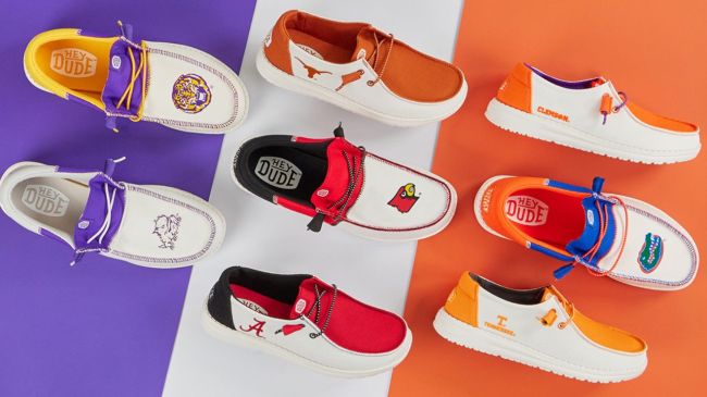 Shop HEYDUDE Collegiate Collection