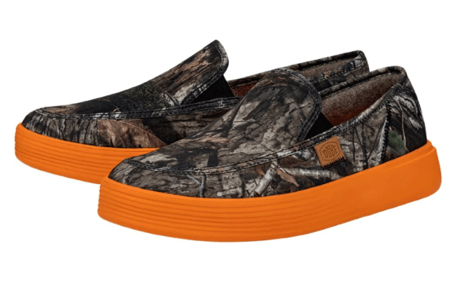 HEYDUDE Sunapee Mossy Oak Country DNA Slip-Ons