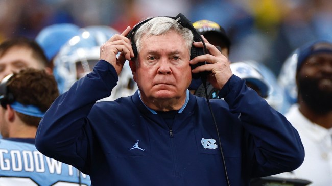 UNC head coach Mack Brown