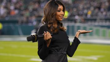 Maria Taylor’s TNF Outfit Gets Compared To Sully From ‘Monsters Inc’ As Strange Look Goes Viral