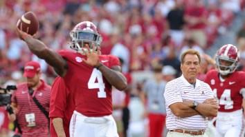 Nick Saban Makes Strange Call To Name Jalen Milroe Starter At Quarterback One Week After Benching Him