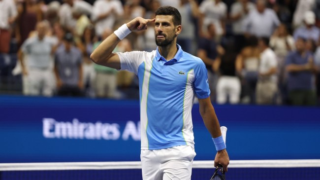 Novak Djokovic at the US Open