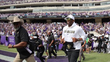 WATCH: Deion Sanders Makes Entrance Fit For A King On Fox Big Noon Kickoff