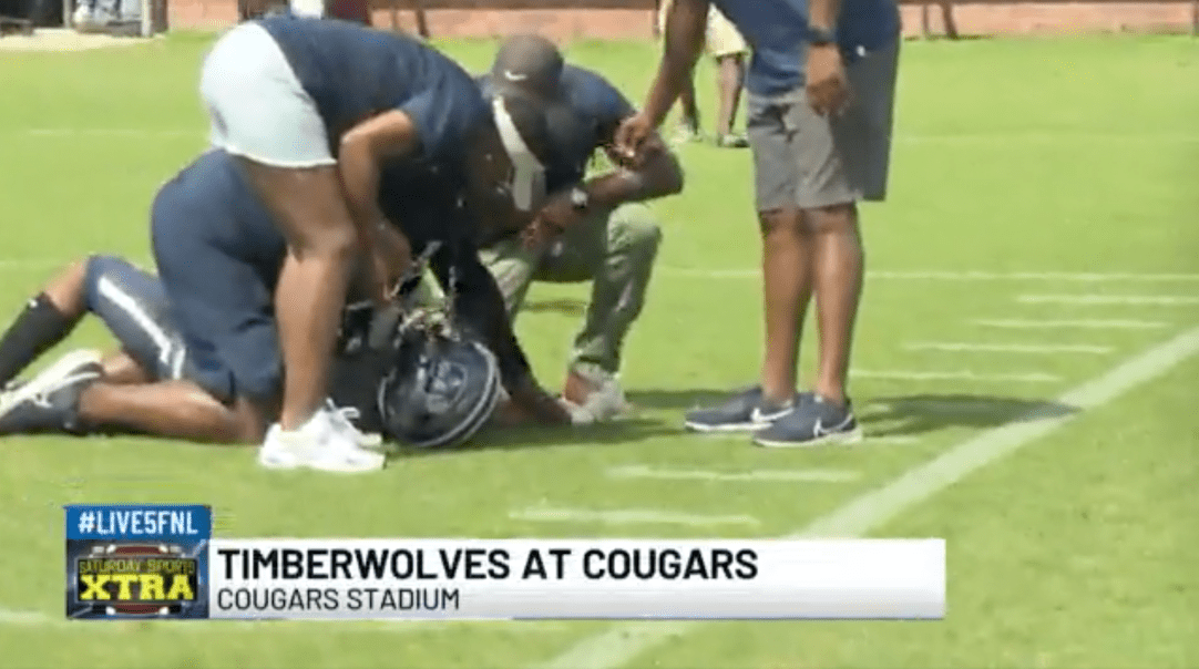 Colleton County High School football plays White Knoll in South Carolina