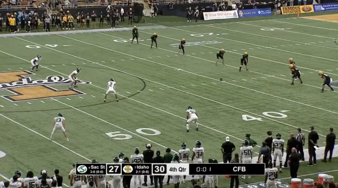 aIdaho Sacramento State Final Play Bad Beat Football