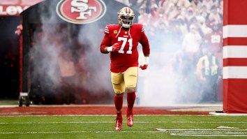 NFL Gives World’s Lamest Excuse For Why Trent Williams Wasn’t Ejected For Punch To A’Shawn Robinson